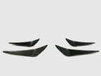 Kies-Motorsports Open Box Item OPEN BOX - Kies Motorsports 2020-2025 BMW M3 (G80) / M4 (G82 / G83) Performance Style Dry Carbon Fiber 4pc Canard Set