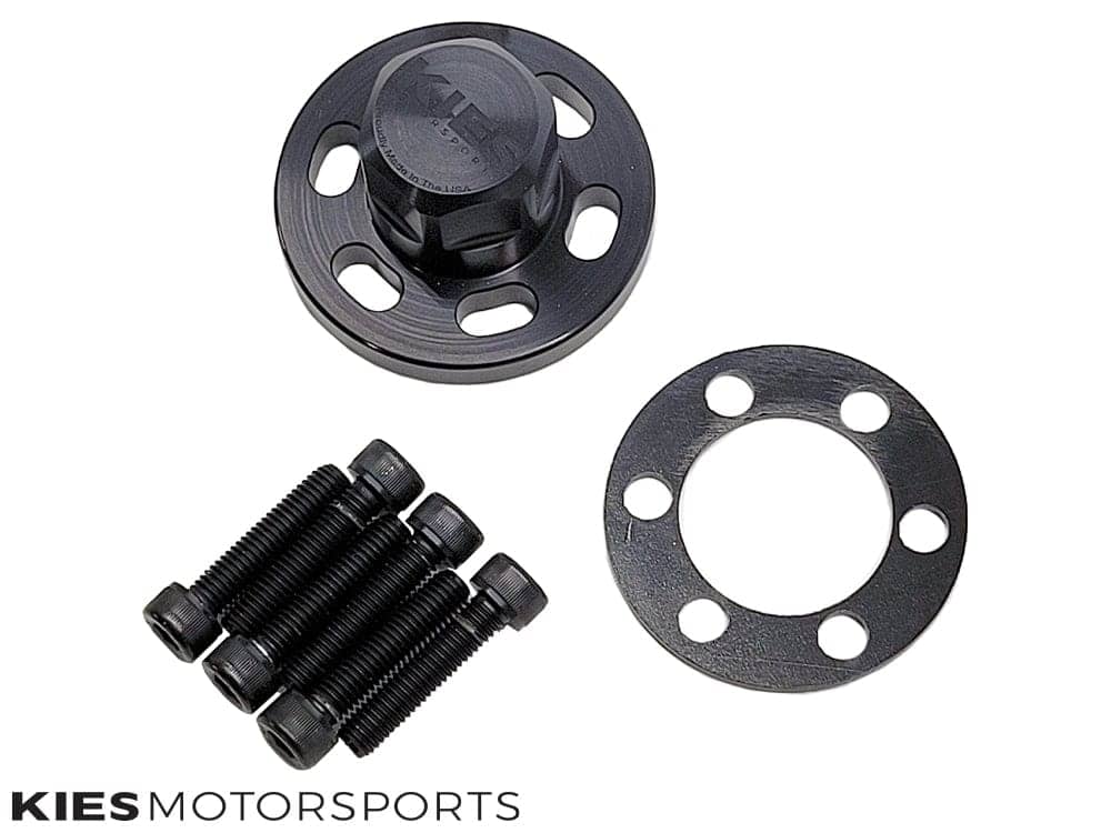 Kies-Motorsports Open Box Item OPEN BOX - Kies Motorsports Crank Bolt Lock For N54 (Black) Main image