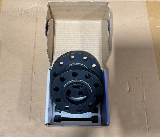 Kies-Motorsports Open Box Item OPEN BOX - Kies Motorsports (F Series) BMW Wheel Spacers 5 X 120 Black Finish (18MM)