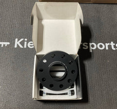 Kies-Motorsports Open Box Item OPEN BOX - Kies Motorsports Porsche Wheel Spacers 5 X 130 71.6mm Center Bore Black Finish (Set Of 2)