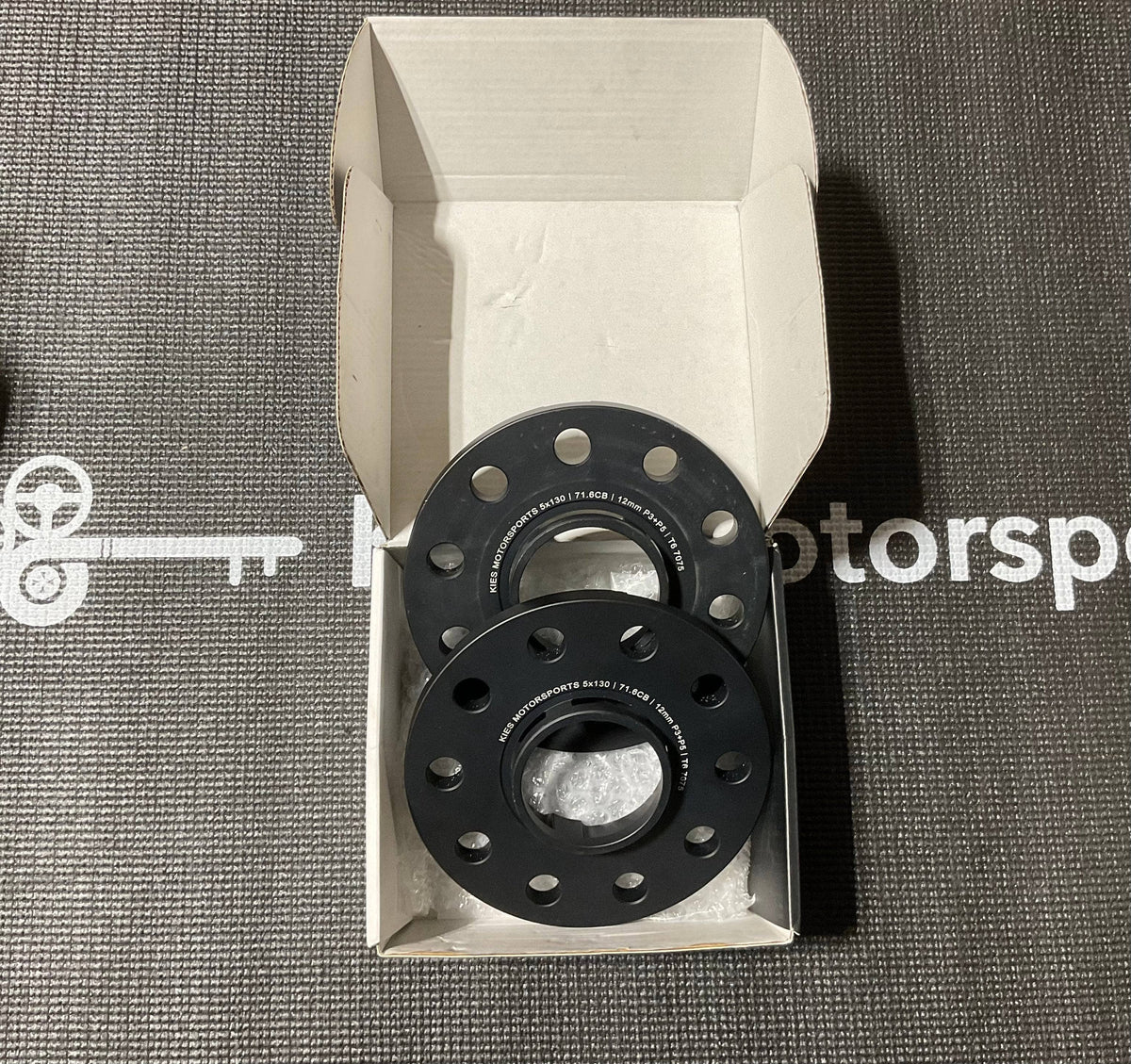 Kies-Motorsports Open Box Item OPEN BOX - Kies Porsche Wheel Spacer (3-5 Prong) 5x130 12MM Wheel Spacer