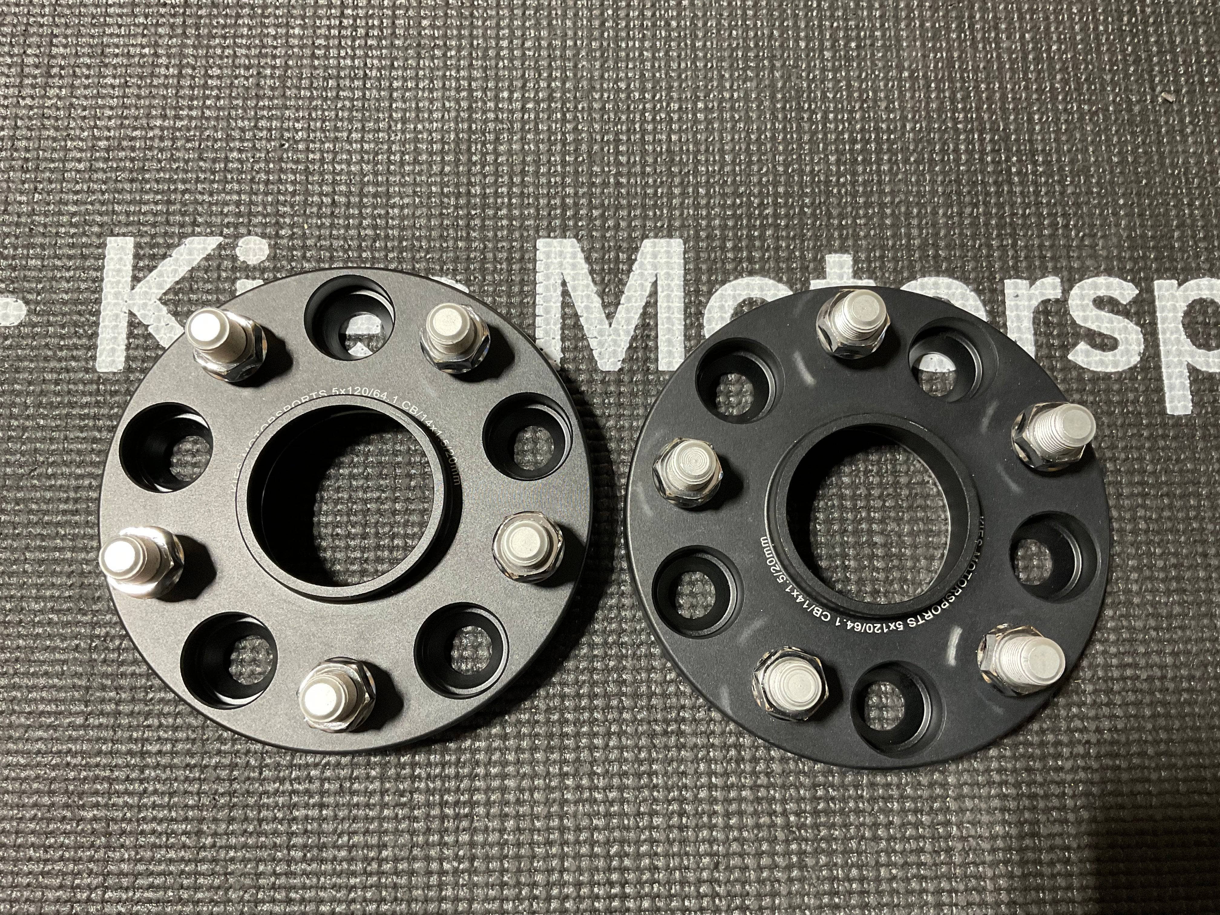 Kies-Motorsports Open Box Item OPEN BOX - Kies Spacers 5x120 Bolt Pattern (20mm Thickness) Center Bore 64.1 Main image