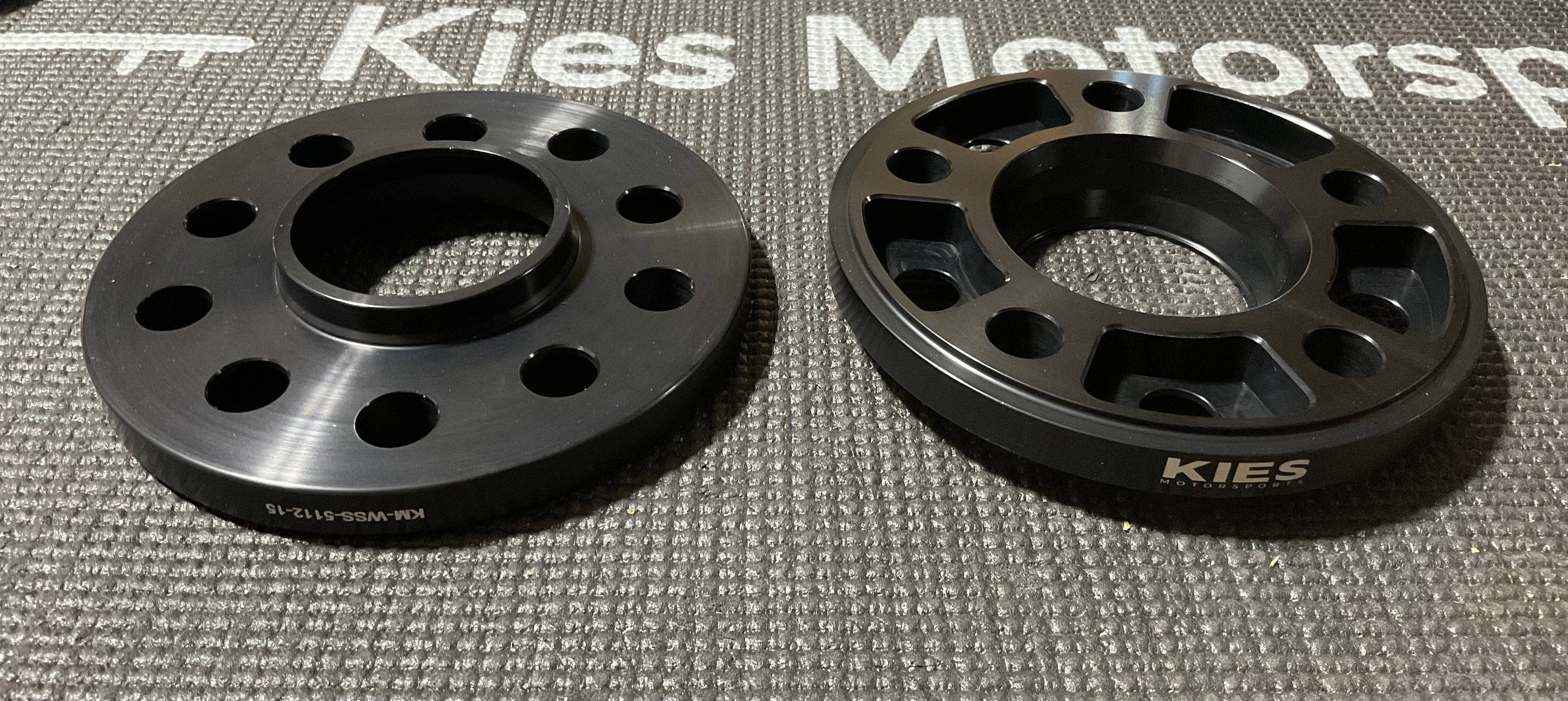 Kies-Motorsports Open Box Item OPEN BOX - Kies Wheel Spacers G Series BMW/A90 Supra (5x112) 15MM Thickness - NO LUGS