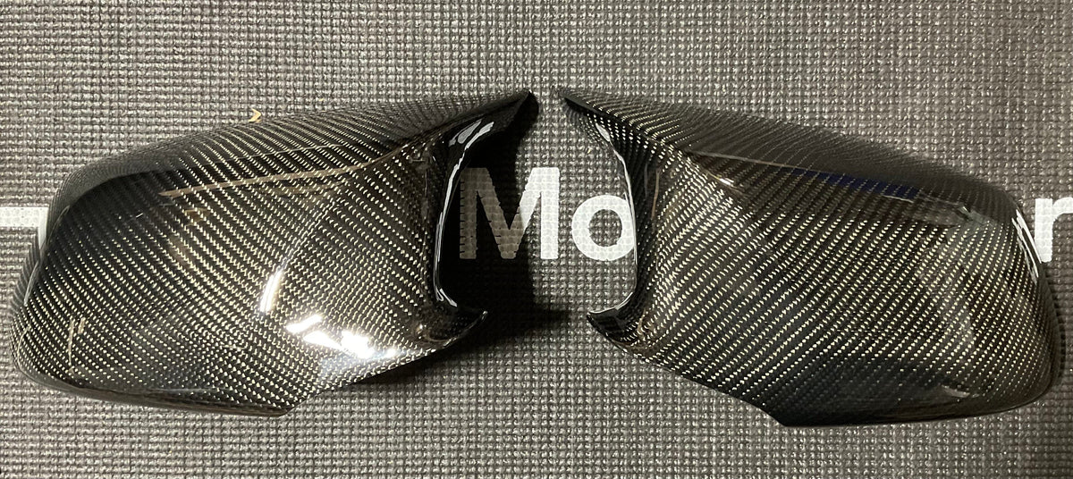 Kies-Motorsports Open Box Item OPEN BOX - M Style Carbon Fiber Mirror Cap Replacement for BMW  (PRE-LCI) 5 Series F10 2010-2013 F10 M5 2011 - NEW