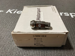 Kies-Motorsports Open Box Item OPEN BOX - Motorsport Hardware 17mm Titan Cold Forged Alloy Steel Race Nuts (12x1.5) - Gunmetal