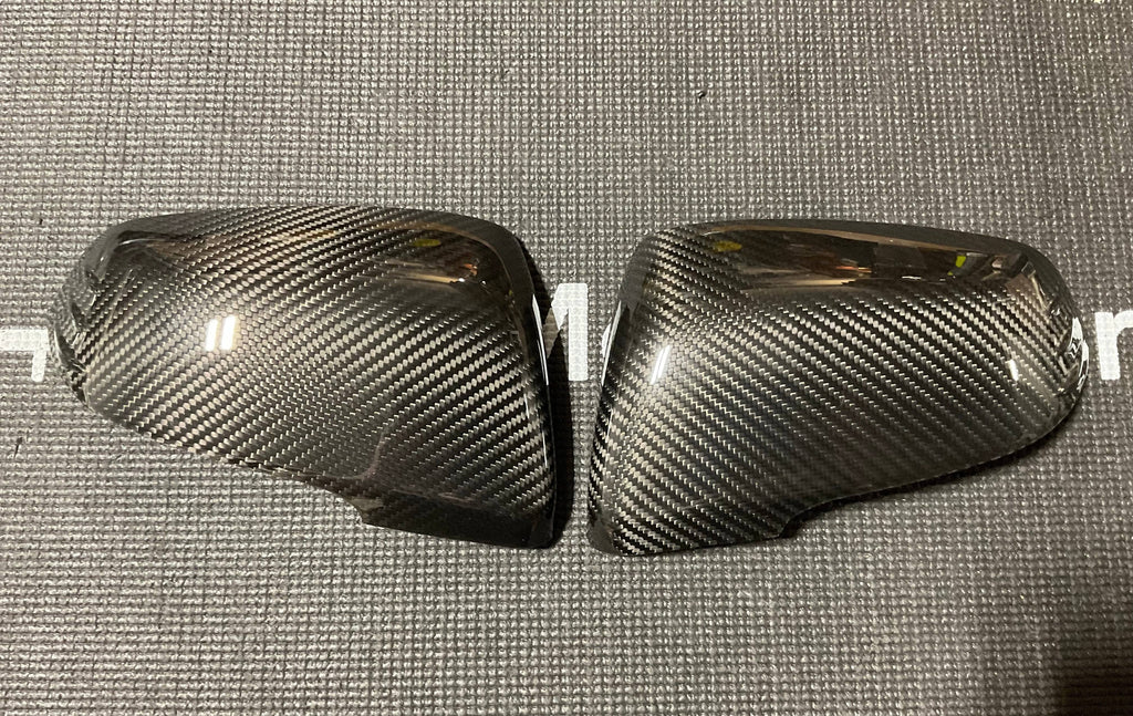 Kies-Motorsports Open Box Item OPEN BOX - Toyota Supra 2020+ Carbon Fiber Mirror Cap Overlays