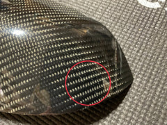 Kies-Motorsports Open Box Item OPEN BOX - Wet Carbon Fiber F10 (LCI) Mirror Cap Replacements