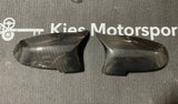 Kies-Motorsports Open Box Item OPEN BOX - Wet Carbon Fiber F10 (LCI) Mirror Cap Replacements