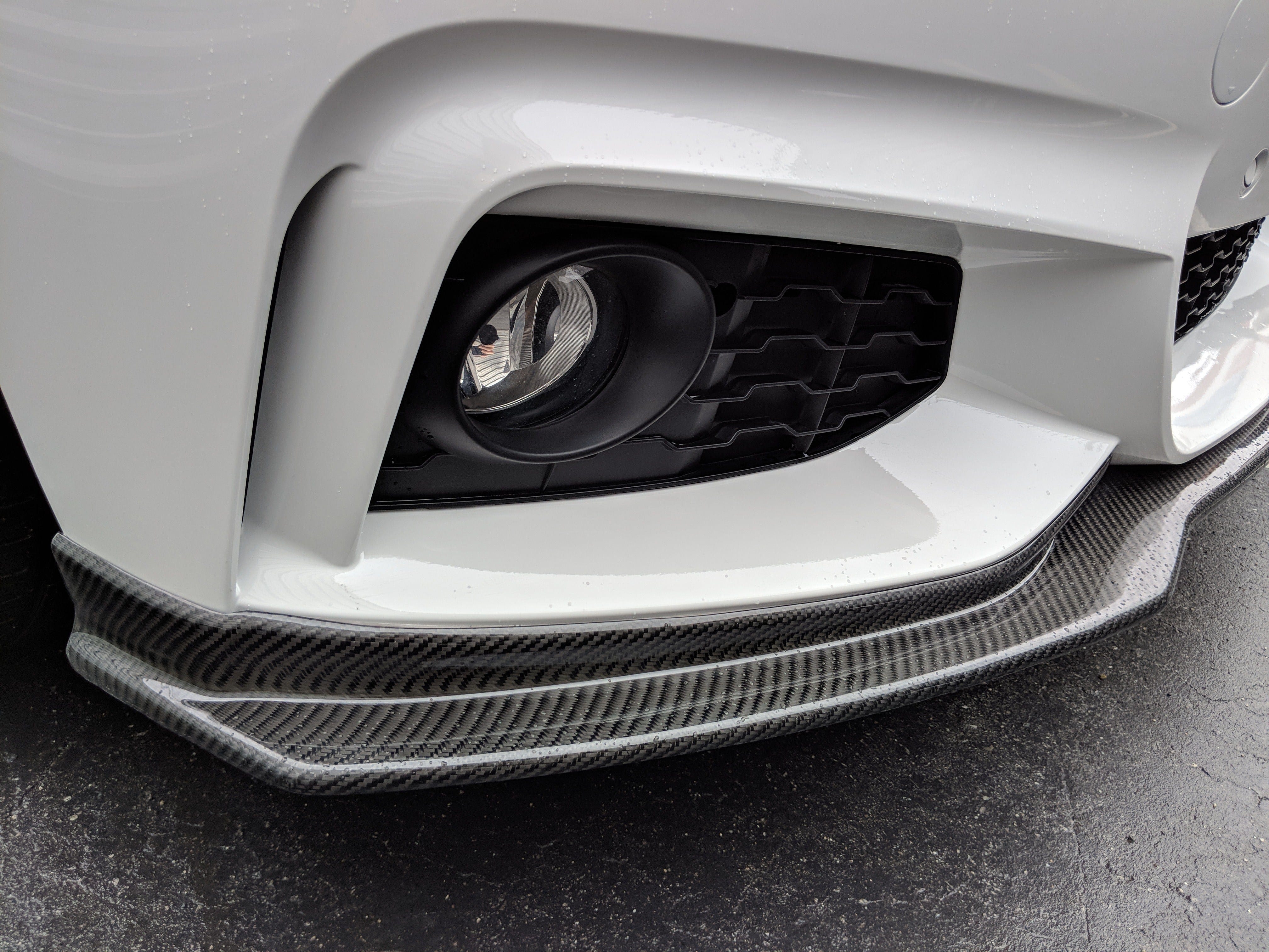 Kies-Motorsports Overstock 2014-2020 BMW 4 Series (F32 / F33 / F36) End.CC Style Carbon Fiber Front Lip