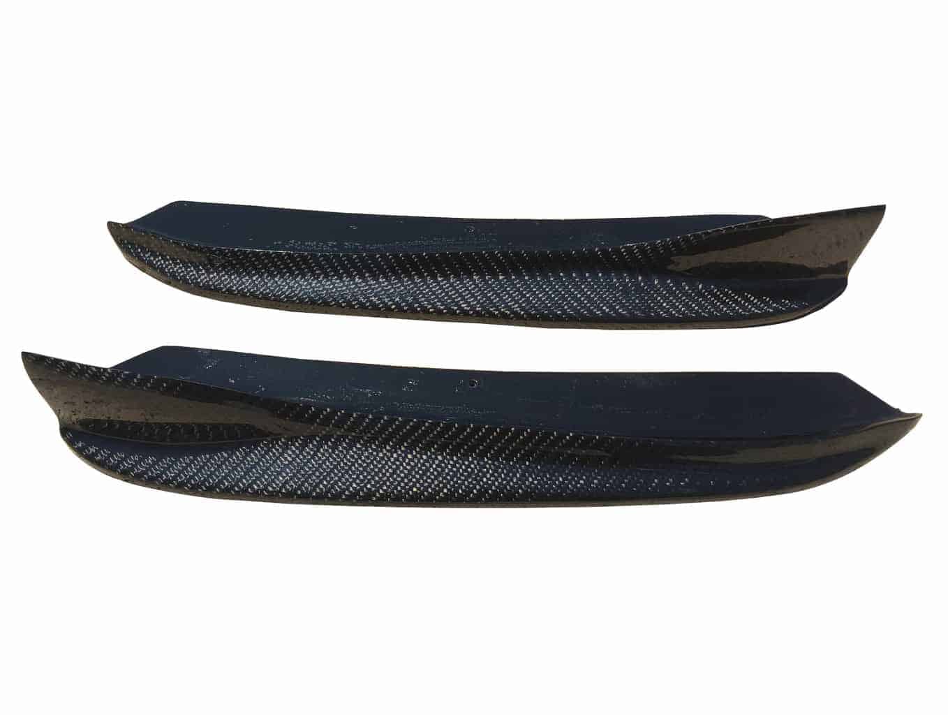 Kies Motorsports — Kies Carbon carbon fiber rear bumper splitters — 2014-2020 BMW 4 Series (F32 / F33 / F36) M Sport Style Carbon Fiber Rear Bumper Splitters