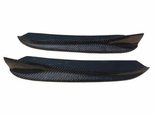 Kies-Motorsports Overstock 2014-2020 BMW 4 Series (F32 / F33 / F36) M Sport Style Carbon Fiber Rear Bumper Splitters