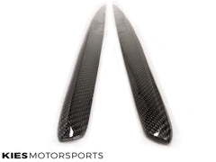 Kies-Motorsports Overstock 2014-2021 BMW 2 Series (F22 / F23) Performance Inspired Carbon Fiber Side Skirt Extensions (Pair)