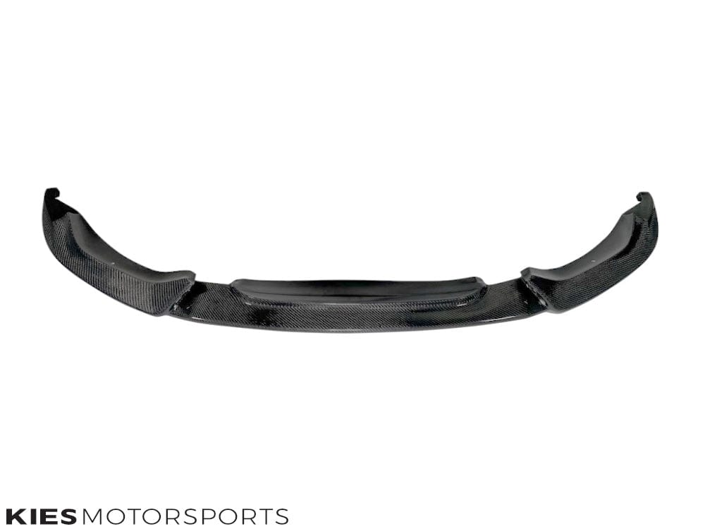 Kies Motorsports — front angle view of 2014-2021 BMW M3 (F80) & M4 (F82 / F83) VSX Carbon Fiber Front Lip