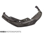 Kies Motorsports — BMW G20 3 Series with E-Type carbon fiber front lip, front three-quarter angle showing lip projection and styling