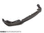 Kies Motorsports — E-Type carbon fiber front lip mounted on BMW G20 3 Series, front view showing unique E-Type splitter design and aggressive profile