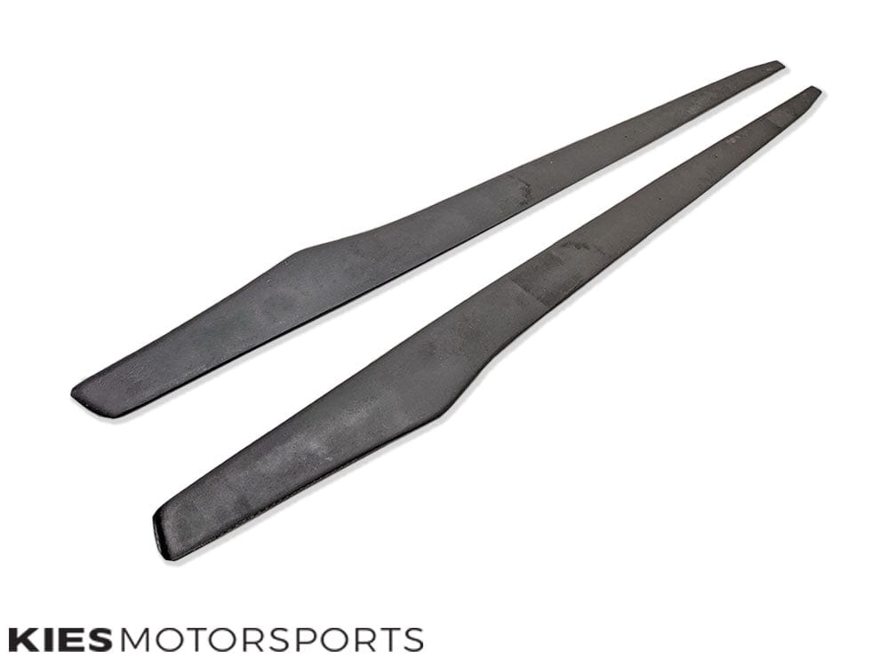 Kies-Motorsports Overstock 2019-2022 BMW 3 Series (G20) Type V-Type Carbon Fiber Side Skirt Extensions