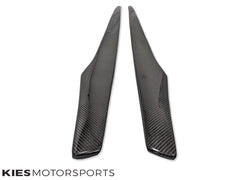 Kies-Motorsports Overstock 2019-2022 BMW 3 Series (G20) Type V-Type Carbon Fiber Side Skirt Extensions