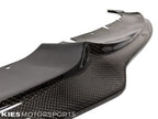 Kies Motorsports — BMW F30 front lip splitter, front angle showing aggressive styling, F30