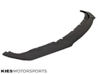 Kies Motorsports — BMW F30 front lip splitter, packaging and included hardware, F30