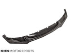 Kies Motorsports — BMW F30 front lip splitter, side profile detail, F30