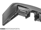 Kies Motorsports — side profile of BMW 3 Series (F30) "M3 Conversion" VSX Carbon Fiber Rear Diffuser (3 Piece)
