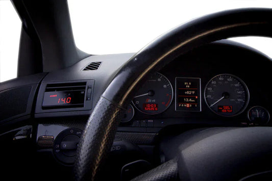 Kies-Motorsports P3 P3 Gauge - Audi A4/S4/RS4 B7 Left Hand Drive / Red