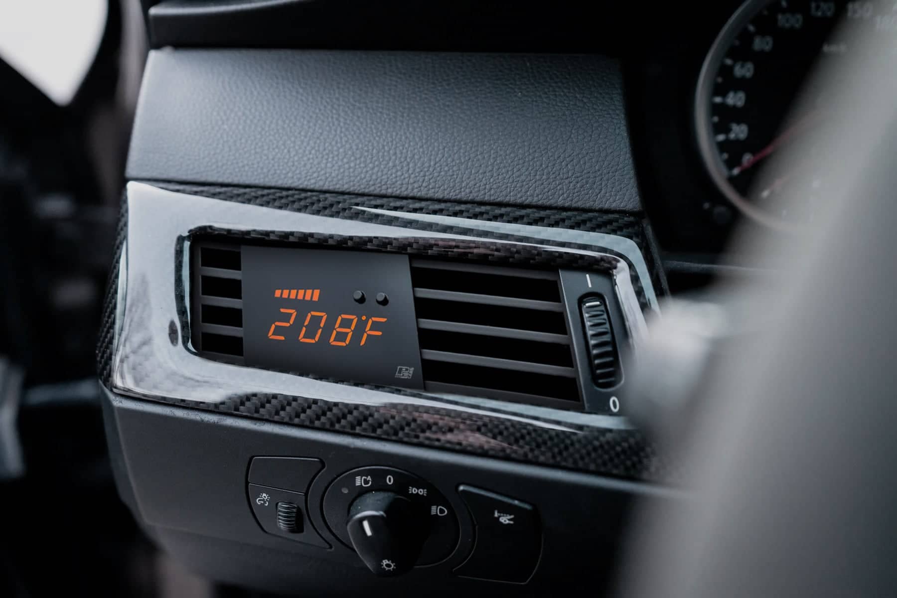 Kies-Motorsports P3 P3 Gauge - BMW 5 Series  E60 / E61 Left Hand Drive / Orange Main image