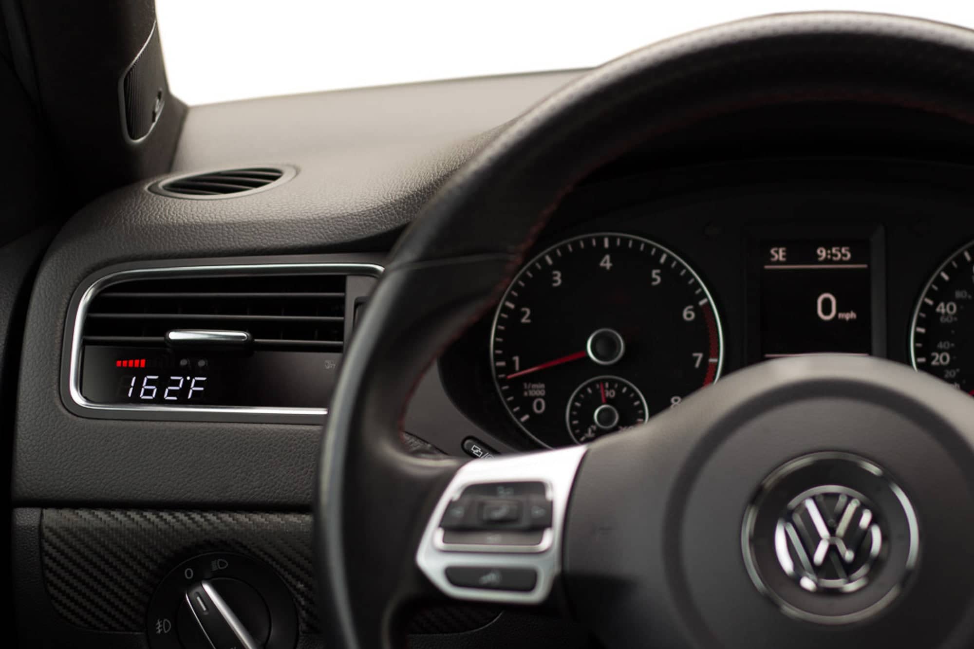 Kies-Motorsports P3 P3 Gauge - VW Jetta / GLI MK6 Left Hand Drive / Red / White