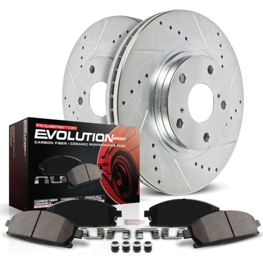 Kies-Motorsports PowerStop Power Stop 00-03 BMW M5 Rear Z23 Evolution Sport Brake Kit