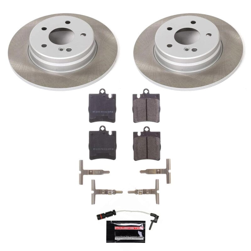 Kies-Motorsports PowerStop Power Stop 00-03 Mercedes-Benz CLK430 Rear Semi-Coated Rotor Kit
