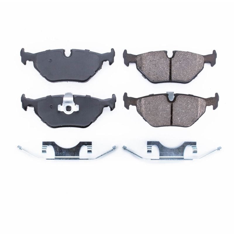Kies-Motorsports PowerStop Power Stop 01-02 BMW 525i Rear Z17 Evolution Ceramic Brake Pads w/Hardware Main image