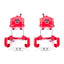 Kies-Motorsports PowerStop Power Stop 01-05 BMW 320i Rear Red Calipers w/Brackets - Pair