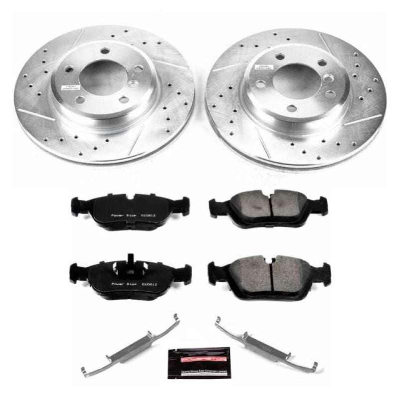 Kies-Motorsports PowerStop Power Stop 01-05 BMW 325xi Front Z23 Evolution Sport Brake Kit Main image