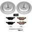 Kies-Motorsports PowerStop Power Stop 01-05 BMW 325xi Rear Z23 Evolution Sport Coated Brake Kit