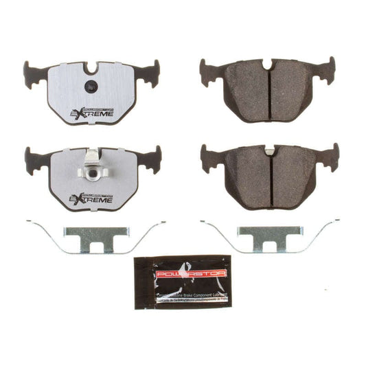 Kies-Motorsports PowerStop Power Stop 01-05 BMW 330Ci Rear Z26 Extreme Street Brake Pads w/Hardware