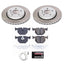 Kies-Motorsports PowerStop Power Stop 01-05 BMW 330xi Rear Semi-Coated Rotor Kit