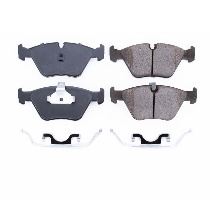 Kies-Motorsports PowerStop Power Stop 01-05 BMW 525i Front Z17 Evolution Ceramic Brake Pads w/Hardware Main image