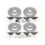 Kies-Motorsports PowerStop Power Stop 01-06 BMW 330Ci Front & Rear Euro-Stop Brake Kit