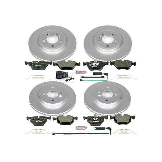 Kies-Motorsports PowerStop Power Stop 01-06 BMW 330Ci Front & Rear Euro-Stop Brake Kit