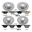 Kies-Motorsports PowerStop Power Stop 01-06 BMW 330Ci Front & Rear Z23 Evolution Sport Brake Kit