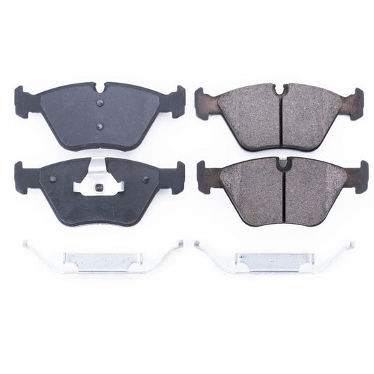 Kies-Motorsports PowerStop Power Stop 01-06 BMW 330Ci Front Z17 Evolution Ceramic Brake Pads w/Hardware