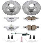 Kies-Motorsports PowerStop Power Stop 01-06 BMW 330Ci Front Z26 Street Warrior Brake Kit