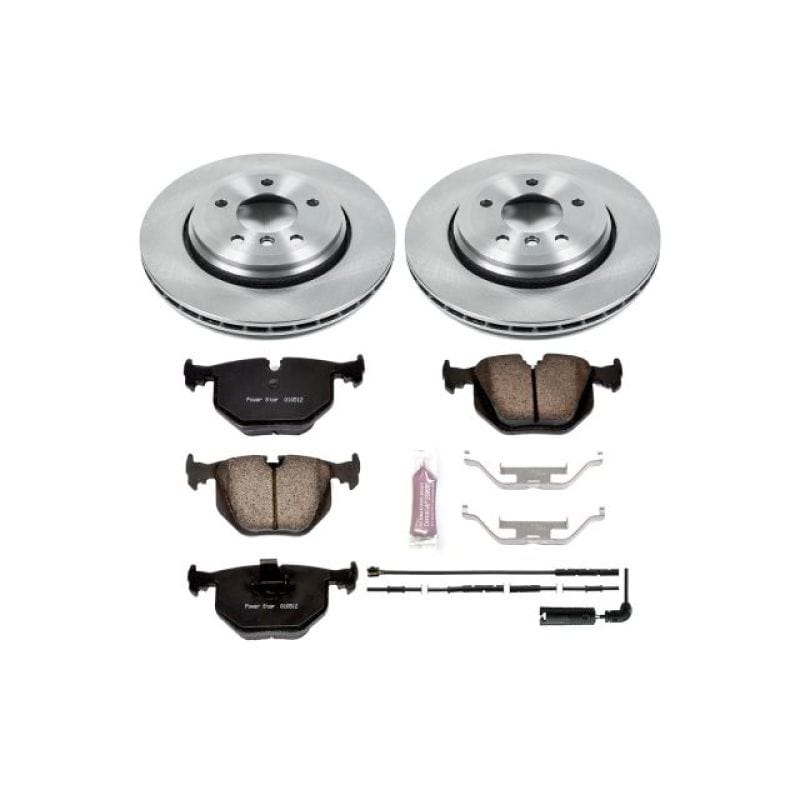 Kies-Motorsports PowerStop Power Stop 01-06 BMW 330Ci Rear Autospecialty Brake Kit Main image