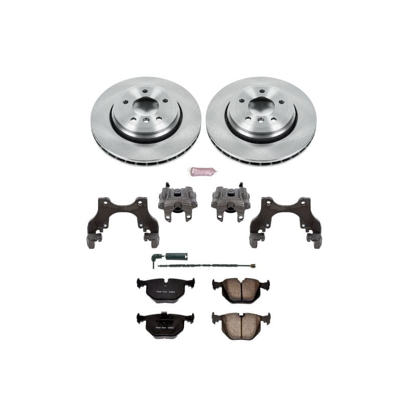 Kies-Motorsports PowerStop Power Stop 01-06 BMW 330Ci Rear Autospecialty Brake Kit w/Calipers Main image