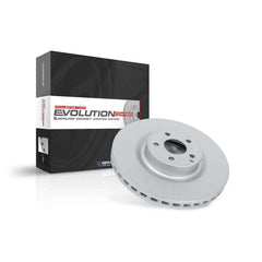 Kies-Motorsports PowerStop Power Stop 01-06 BMW 330Ci Rear Evolution High Carbon Geomet Coated Rotor