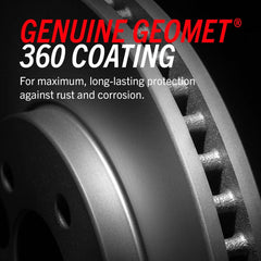 Kies-Motorsports PowerStop Power Stop 01-06 BMW 330Ci Rear Evolution High Carbon Geomet Coated Rotor