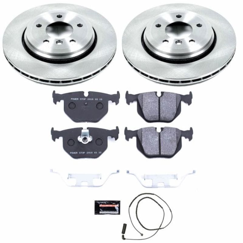 Kies-Motorsports PowerStop Power Stop 01-06 BMW 330Ci Rear Track Day Brake Kit Main image