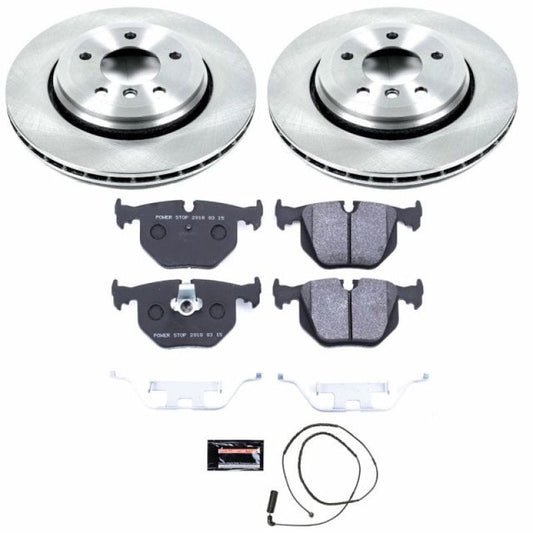 Kies-Motorsports PowerStop Power Stop 01-06 BMW 330Ci Rear Track Day Brake Kit