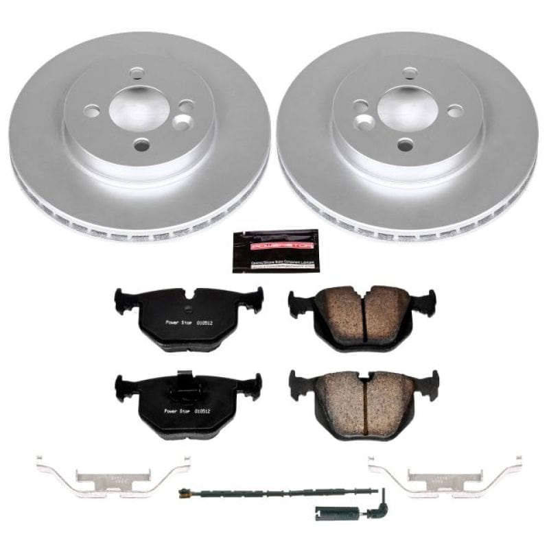 Kies-Motorsports PowerStop Power Stop 01-06 BMW 330Ci Rear Z23 Evolution Sport Coated Brake Kit Main image