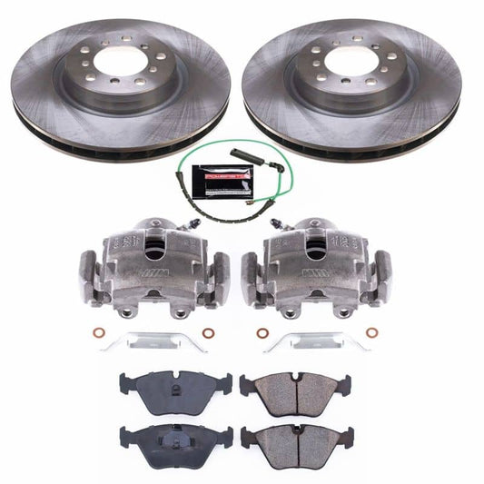 Kies-Motorsports PowerStop Power Stop 01-06 BMW M3 Front Autospecialty Kit w/Cals